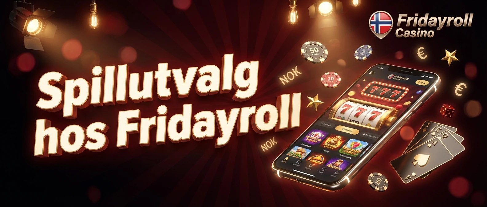 Spillutvalg hos Fridayroll